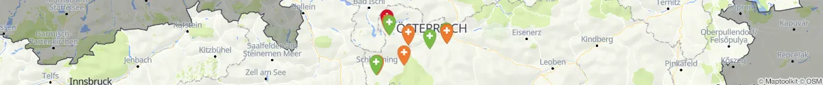 Map view for Pharmacies emergency services nearby Schladming (Liezen, Steiermark)